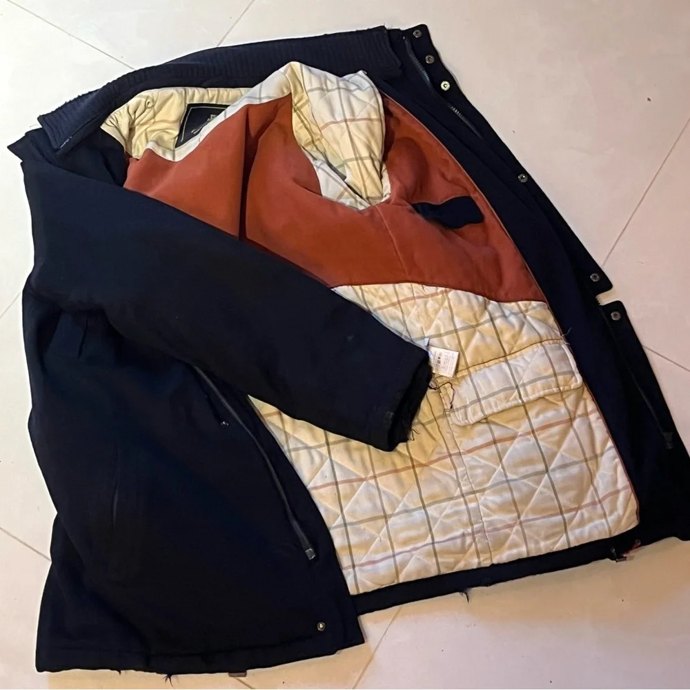 Loro Piana 100% Cashmere Snowdream Creekside Storm System Rain Jacket - AS IS
